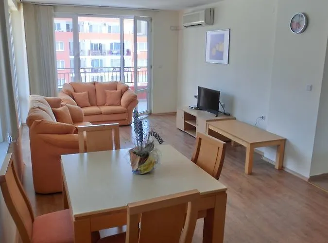 Sea View Panorama On Complex With Pools And Beach, Sveti Vlas